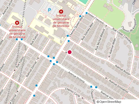 Location of Cabinet Chantal Desjardins Law Office at 5046 Grosvenor Ave, Montral