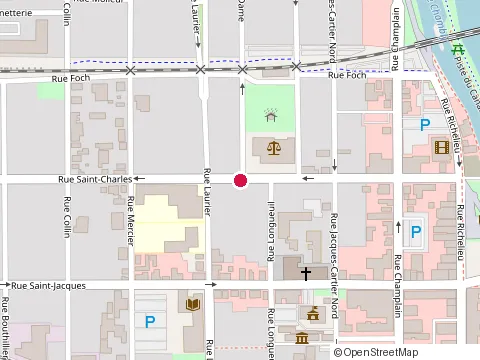 Location of Cabinet d'Avocat Me Nadine Arseneault at 125 Rue Saint-Charles, Saint-Jean-sur-Richelieu