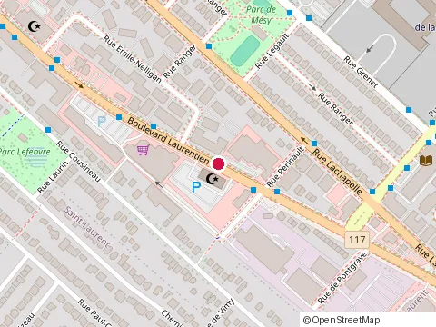Location of Cabinet Symbiose Consultant-Economiste at 12053 boulevard Laurentien, Montréal