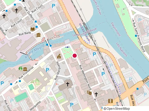 Location of Cacao 70 at 182 Rue Wellington N, Sherbrooke