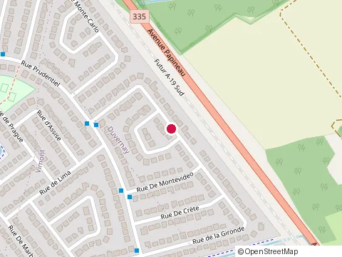 Location of Cadaco Électrique Inc. at 2231 Rue de la Gironde, Laval