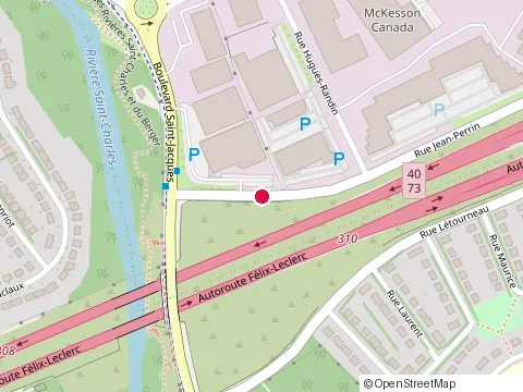 Location of Cadco Groupe at 505-2800 Rue Jean-Perrin, Québec