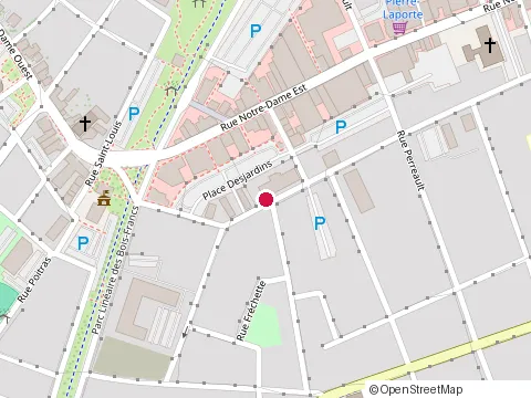 Location of Cadres d S at 39 St Jean Baptiste, Victoriaville