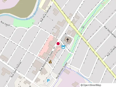 Location of Café 43 - Version Vintage at 54 Rue Notre Dame O, Thetford Mines