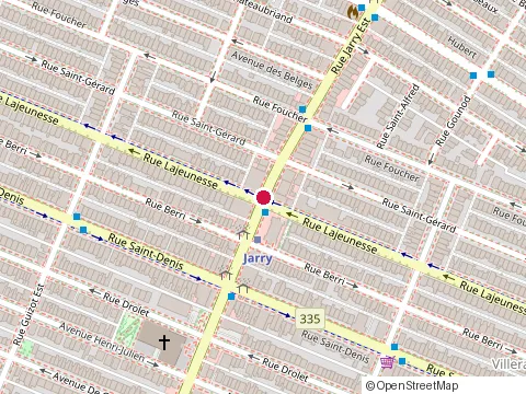 Location of Cafe Banh Mi Thinh at 8084 Rue Lajeunesse, Montréal