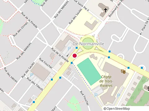 Location of Café Cognac at 736 Bd des Récollets, Trois-Rivières