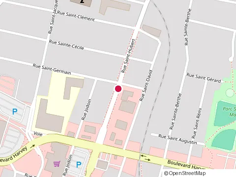 Location of Café Croissant Doré at 3780 Rue St Germain, Jonquière