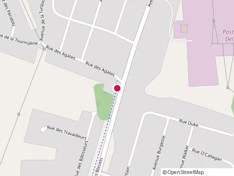 Location of Cafe Dash at 95 Rue des Agates, Alma