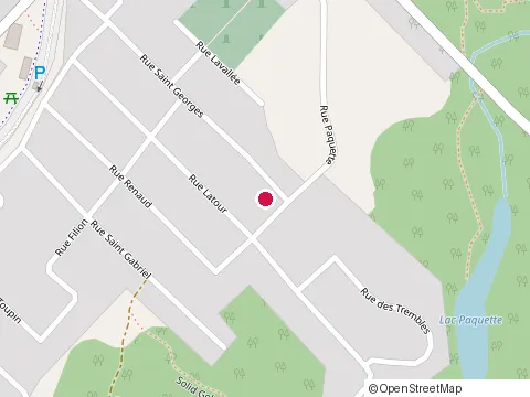 Location of Café de la Gare at 1002 Rue St Georges, Sainte-Adèle
