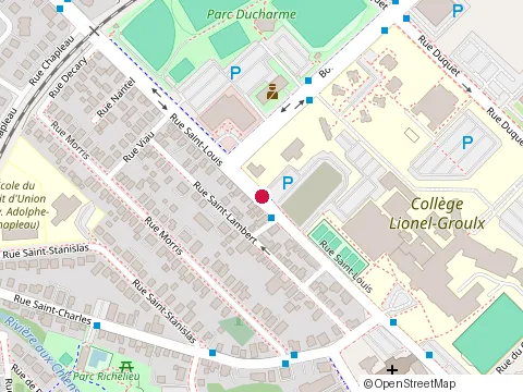 Location of Café de la Maison at 100 boulevard Ducharme, Sainte-Thérèse