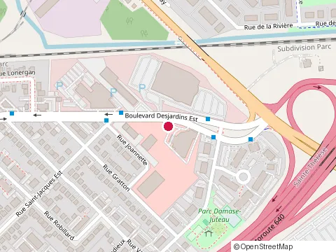 Location of Cafe des Sports Acropolis at 104 boulevard Desjardins E, Sainte-Thérèse