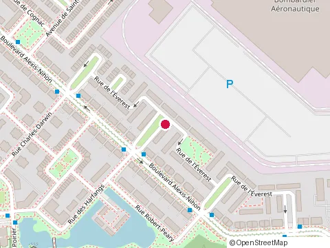 Location of Café du Parquet at 1000 place Jean-Paul-Riopelle, Montréal