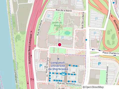 Location of Cafe du Port at 99 place Lemoyne #112, Longueuil
