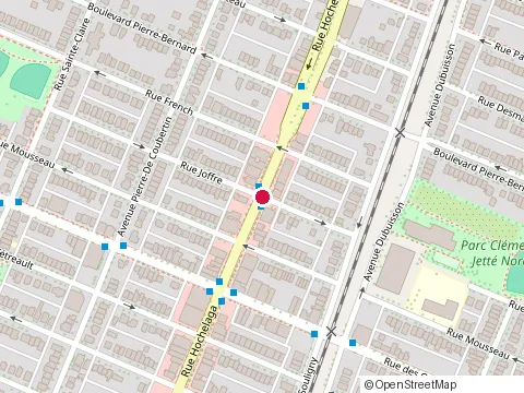 Location of Café et Salon Thé Ôpv at 8803 Rue Hochelaga, Montréal
