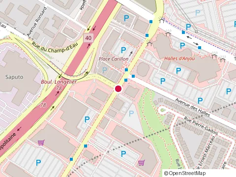 Location of Cafe J & J at 7151 Rue Jean-Talon E # 112, Anjou