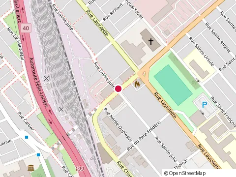 Location of Cafe Kara-Jane at 983 boulevard du Saint-Maurice, Trois-Rivières