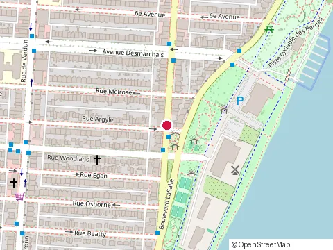 Location of Café Komma Rosta at 5300 Wellington St, Verdun