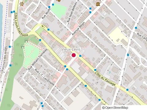 Location of Café la Mosaïque at 5727 Rue Saint-Louis, Lévis