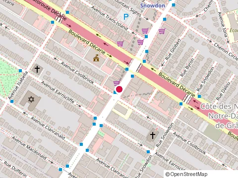 Location of Café le Cheval at 5320 Queen Mary Rd, Montréal