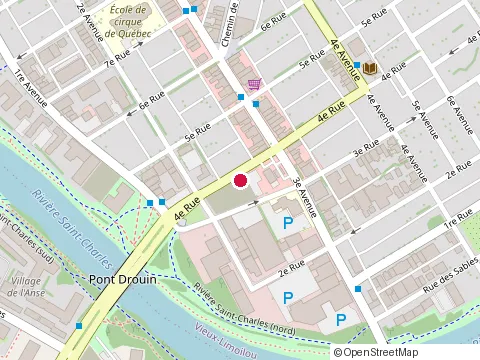 Location of Cafe Limoilou Enr at 396 3E Ave, Québec