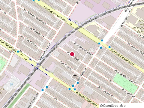 Location of Café Maison Chabot at 5477 Rue Chabot, Montréal
