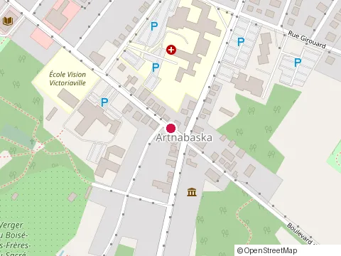 Location of Café Méridien Arthabaska at 869 boulevard des Bois-Francs Sud, Victoriaville
