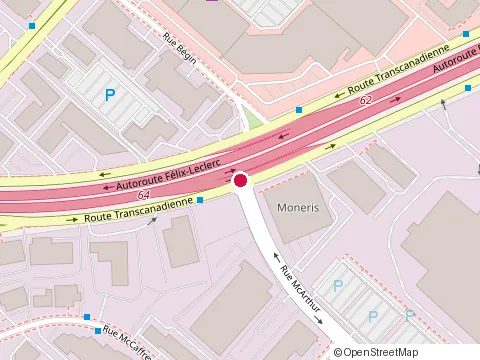 Location of Cafe Neo at 7405 Trans-Canada Hwy, Saint-Laurent