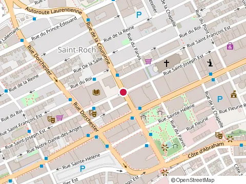 Location of Café Pékoe at 433 Rue Saint-Joseph E, Québec