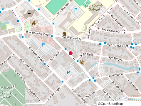 Location of Café Pep et Michel at 16A Rue Turgeon, Sainte-Thérèse
