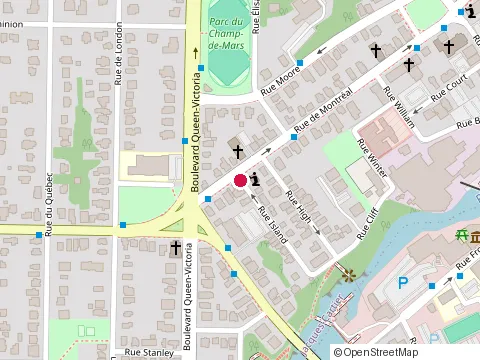 Location of Café Pierre Jean Jase at 550 Rue de Montréal, Sherbrooke