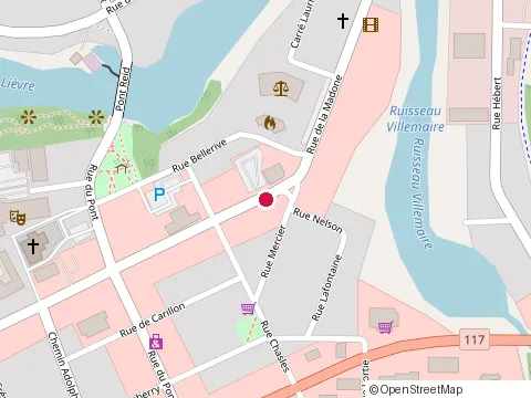 Location of Cafe Pub le Trio at 558 Rue de la Madone, Mont-Laurier