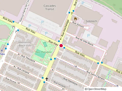 Location of Café Restaurant l’Adresse at 4970 Rue Hochelaga, Montréal