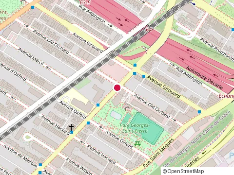 Location of Café Restaurant Nab at 5563 Upper Lachine Rd, Montréal
