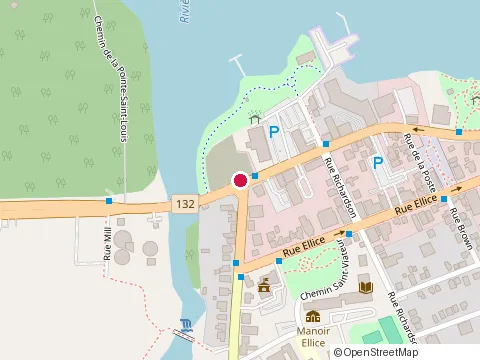 Emplacement de Cafe St Laurent au 97 Rue St-Laurent, Beauharnois