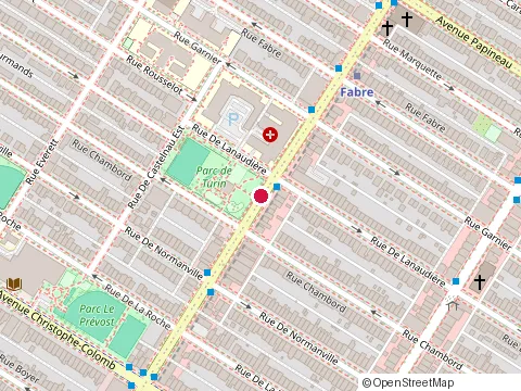 Location of Cafe Terrasse Montebello at 1336 Rue Jean-Talon E, Montréal