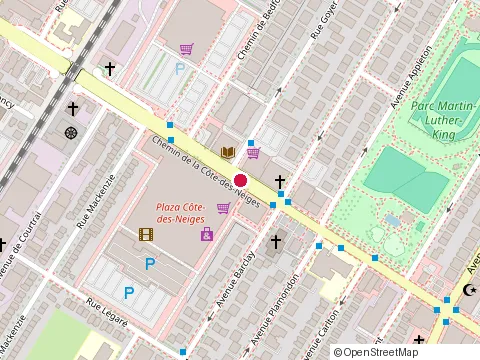 Location of Café Tôt at 6643 Chem. de la Côte-des-Neiges, Montréal