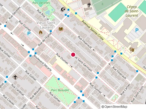 Location of Café Vsl at 753 Bd Décarie, Saint-Laurent