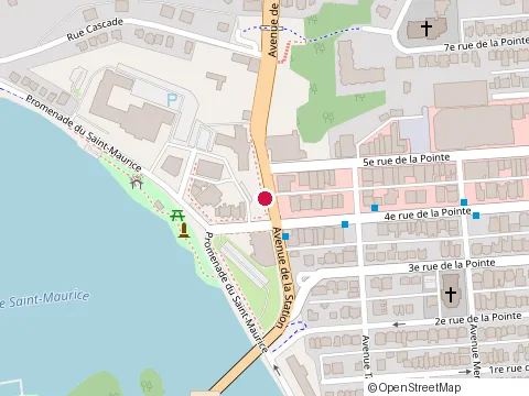 Location of Cafe-Bar le Texas Cactus at 652 5E Rue de la Pointe, Shawinigan