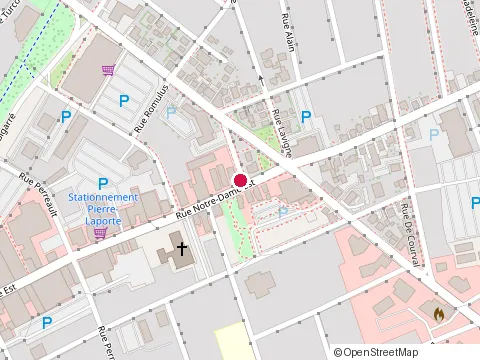 Location of Café-Resto le Gavroche at 304 Notre-Dame St E, Victoriaville