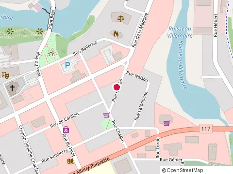 Location of Cafe-Terrasse Colibri at 480 Rue Mercier, Mont-Laurier