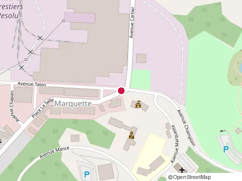Location of Cafeteria des Pionniers at 20 Marquette Ave, Baie-Comeau