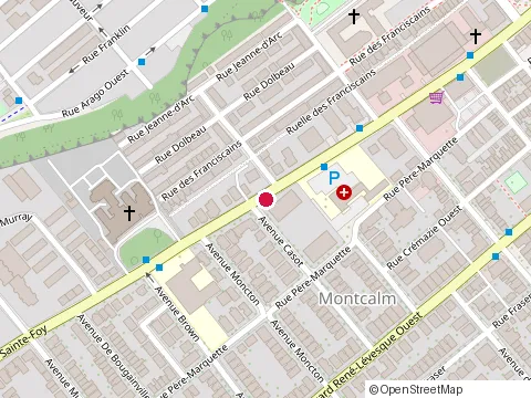 Location of Cafeteria l'Eden at 435 chemin Ste-Foy, Québec