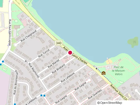 Location of Cafexo Boutique at 358 avenue Saint-Charles, Vaudreuil-Dorion