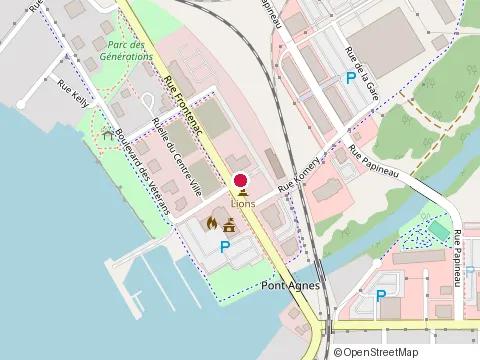 Location of Caij at 5527 Rue Frontenac, Lac-Megantic