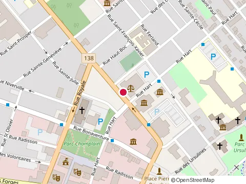 Location of Caij at 850 Rue Hart Local Rc-32, Trois-Rivières