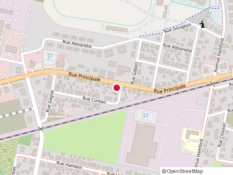 Location of Calfeutrage David at 116 Rue Corbeil, Lachute