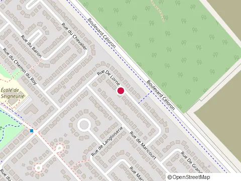 Location of Calfeutrage Faucher Inc at 21 Rue de Lorne, Blainville