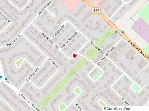 Location of Calfeutrage Melançon at 25 Rue Champs Élysées, Blainville