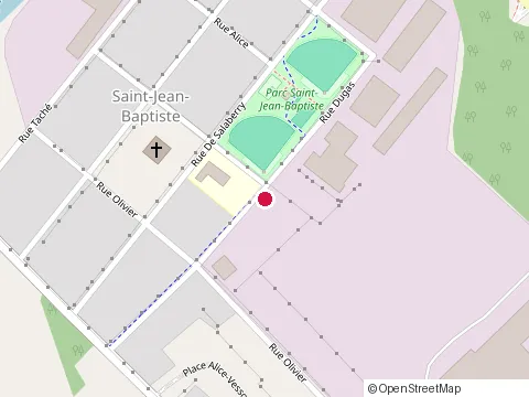 Location of Calfeutrage Métropole at 136 Rue Dugas, Joliette