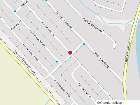 Location of Calfeutrage Montérégie Rive Sud at 390 avenue Dorion, Saint-Hyacinthe